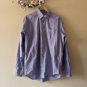 Peter Millar Plaid Shirt Mens Size L